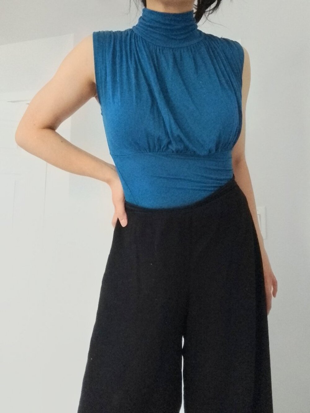 Mock Neck Top